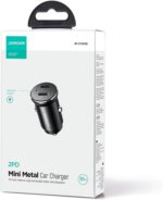 ⁦شاحن من جويروم بمنفذ USB متوافق مع هواتف USB-C و لايتنينغ بمنفذين بقدرة 30 واط مع شحن سريع و حماية متعددة و تصميم مدمج⁩ - الصورة ⁦6⁩