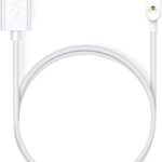 كابل شحن مغناطيسي USB لساعة هواوي واتش فيت، 4X وهونر ES، اكسسوارات ساعة ذكية من اريدينج (أبيض)