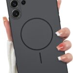 Dl3 Mobilak Case For Samsung Galaxy S26 Ultra 5G Slim Design [Not Compatible with MagSafe] Soft Silicone Case Flexible TPU Anti-Scratch Protective Cover with Full Camera Protection - Dark Gray
