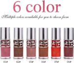 ⁦LOVESHINE High Pigment Glossy Long Lasting Plumping OIL Therapy Glossy Lip Gloss | Nourishing & Hydrating Gloss | Lightweight, Highly Pigmented and One Swipe Application-6ML (N-3)⁩ - الصورة ⁦3⁩