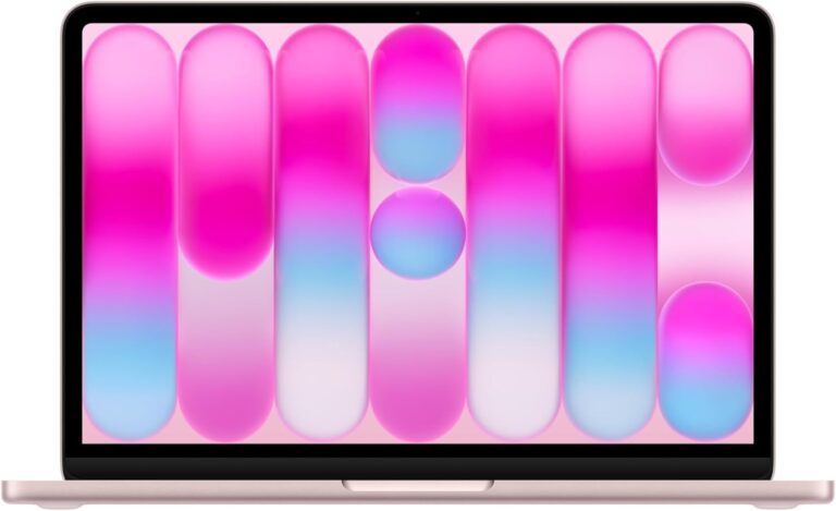 Apple 2026 MacBook Neo 13-inch Laptop with A18 Pro chip: Built for AI and Apple Intelligence, Liquid Retina Display, 8GB Unified Memory, 512GB SSD Storage, Touch ID; Blush; Arabic
