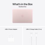 ⁦Apple 2026 MacBook Neo 13-inch Laptop with A18 Pro chip: Built for AI and Apple Intelligence, Liquid Retina Display, 8GB Unified Memory, 512GB SSD Storage, Touch ID; Blush; Arabic⁩ - الصورة ⁦6⁩