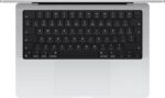 ⁦Apple 2024 MacBook Pro (14-inch, Apple M4 chip with 10-core CPU and 10-core GPU, 24GB Unified Memory, 1TB) - Silver⁩ - الصورة ⁦2⁩