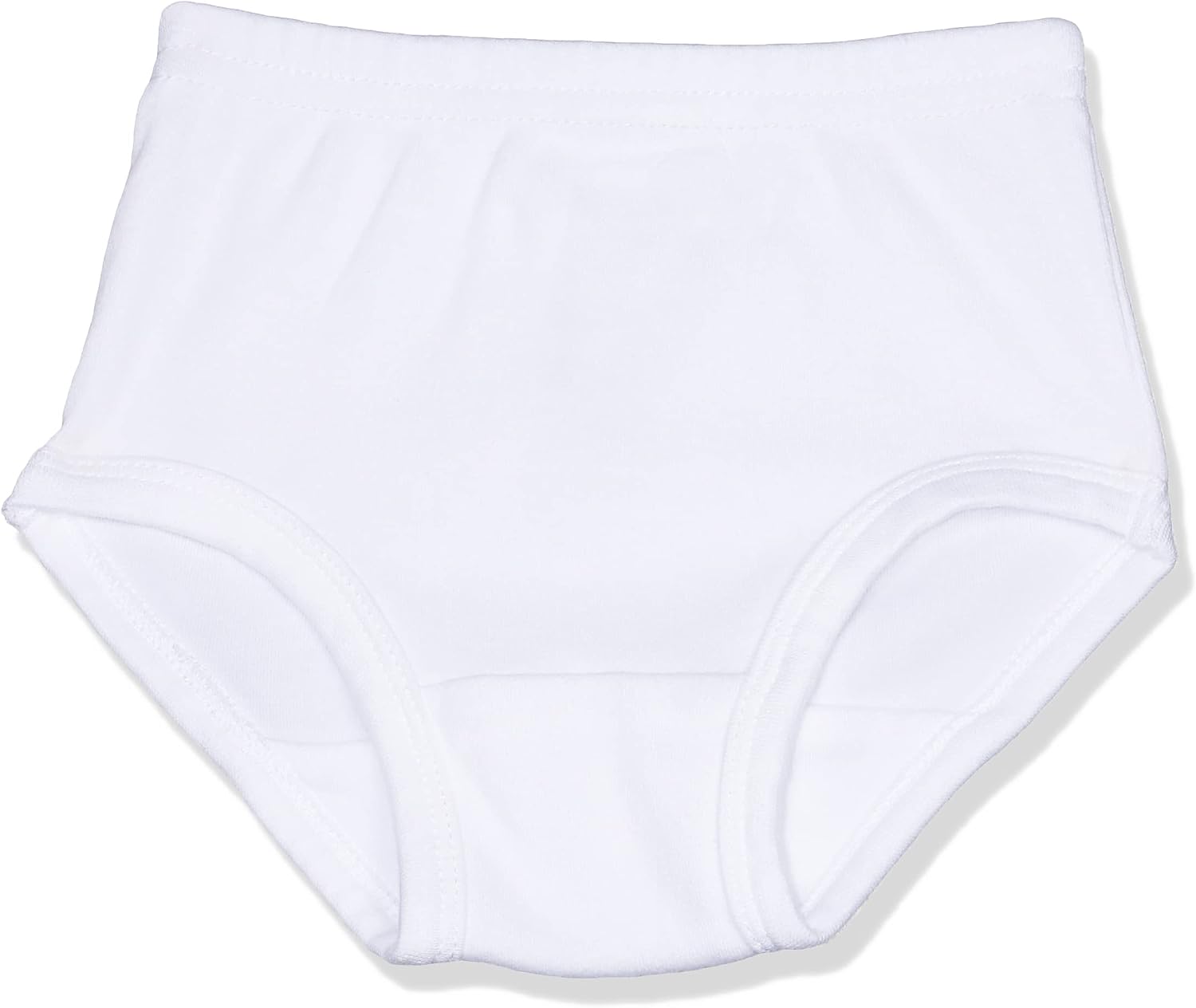 61sGaKs6RvL._AC_SL1500_.jpg Elsayaad Girls Cotton Elastic Waist Brief Underwear (pack of 1)