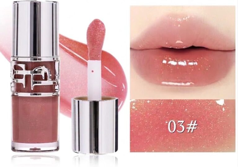 LOVESHINE High Pigment Glossy Long Lasting Plumping OIL Therapy Glossy Lip Gloss | Nourishing & Hydrating Gloss | Lightweight, Highly Pigmented and One Swipe Application-6ML (N-3)