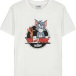 LC WAIKIKI Crew Neck Tom & Jerry Printed Boy's T-Shirt