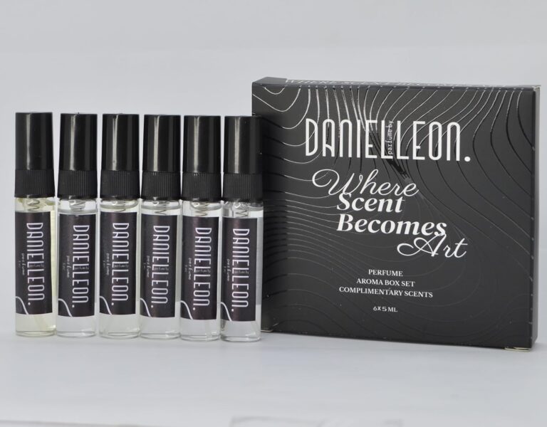 عطور مستوحاة طويلة الأمد بحجم السفر، مجموعة برفيوم DL-MP2 للرجال من دانيال ليون، 6 × 5 ملليلتر