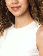 ⁦توب كات للنساء مع حزام عريض وطبقة اساسية من لاسو⁩ - الصورة ⁦4⁩