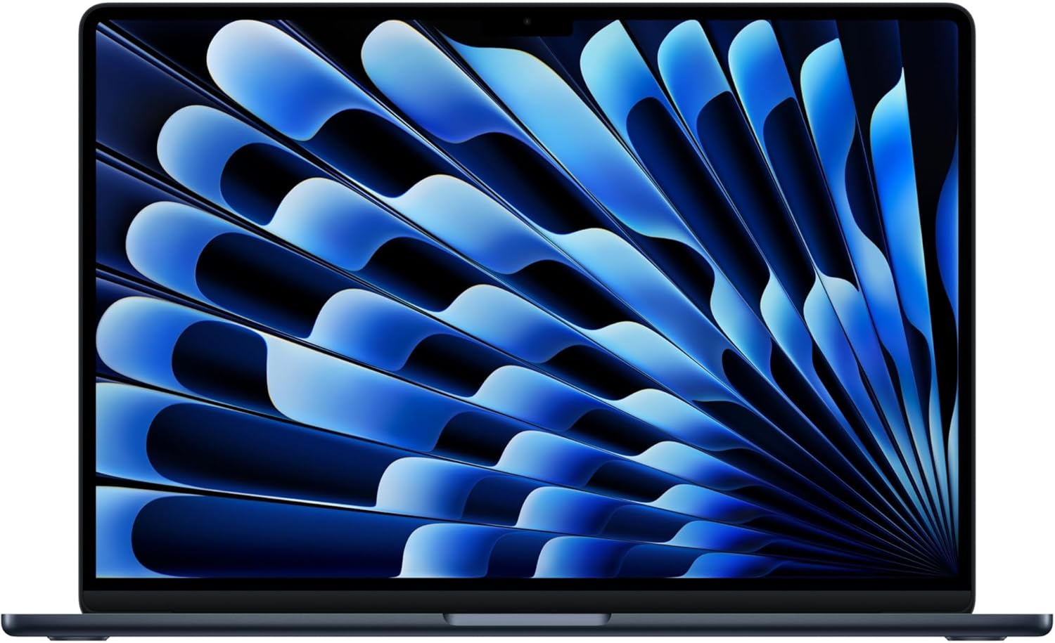 71HZeB4aLYL._AC_SL1500_.jpg Apple 2026 MacBook Air 15-inch Laptop with M5 chip: AI and Apple Intelligence, 15.3-inch Liquid Retina Display, 16GB Unified Memory, 512GB SSD Storage, 12MP Center Stage Camera; Midnight;English