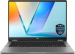 لابتوب فيفو بوك S14 فليب [TP3407SA-QL039W] انتل U7-256V/16GB LPDDR5 / 512GB SSD / انتل جرافيك/ويندوز 11 من اسس