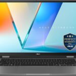 لابتوب فيفو بوك S14 فليب [TP3407SA-QL039W] انتل U7-256V/16GB LPDDR5 / 512GB SSD / انتل جرافيك/ويندوز 11 من اسس