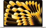 Apple 2025 MacBook Air (15-inch, Apple M4 chip with 10-core CPU and 10-core GPU, 16GB Unified Memory, 256GB) - Starlight;Arabic/English
