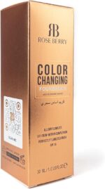 كريم أساس RB-FM00010 متغير اللون يدوم طوال اليوم بدون عيوب من روز بيري، 30 مل - الصورة 2