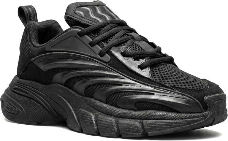 Men's sneaker - Trendy youth design - manufactured from premium imported materials - Triple Black - Ultra-Breathable Mesh - Responsive Cushioning - and Dynamic Midsole Support for All-Day Comfort
