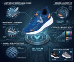 ⁦Men's Casual Sneakers -Large Sizes (46 & 47 & 48) - Premium Quality Materials Fully Imported - Very Comfortable - Lightweight - With Professional Design For Superior Foot Breathability⁩ - الصورة ⁦9⁩
