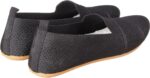 ⁦B&W womens B&W-W047-Black-37 Ballet Flat⁩ - الصورة ⁦2⁩