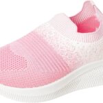 B&W womens B&W-W048-Rose&white-37 Ballet Flat
