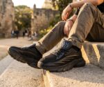 ⁦Men's sneaker - Trendy youth design - manufactured from premium imported materials - Triple Black - Ultra-Breathable Mesh - Responsive Cushioning - and Dynamic Midsole Support for All-Day Comfort⁩ - الصورة ⁦6⁩