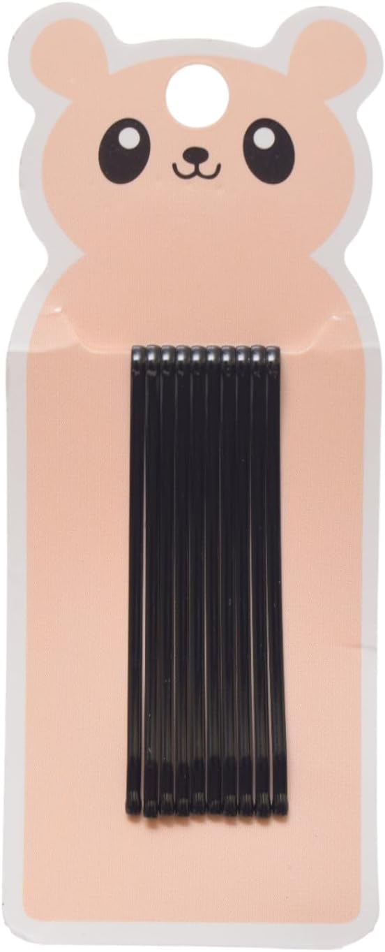 511-zB4Pz1L._AC_SL1500_.jpg مجموعة دبابيس شعر للبنات من دافني، 10 قطع - اسود
