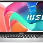 MSI لابتوب مودرن 15 F1MG للاعمال، انتل كور 7 150U، شاشة 15.6 انش FHD 60Hz، 8GB DDR4، ذاكرة مستديمة SSD 512GB، بطاقة رسومات انتل، فضي اوربان