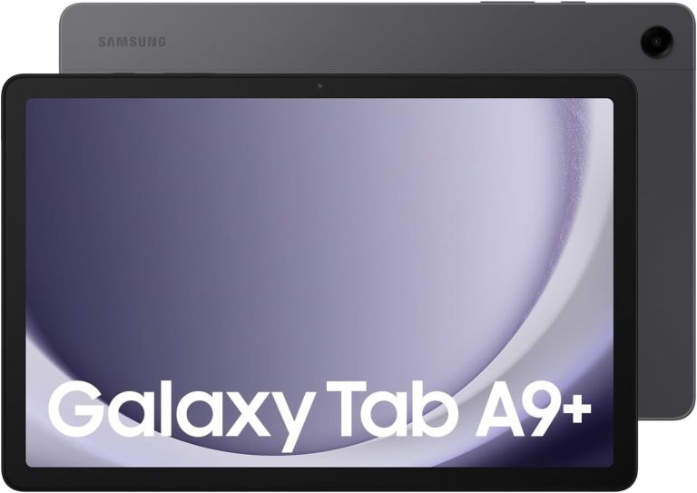 سامسونج جالكسي تاب A9+ الجيل الخامس SM-X216B، 64GB + 4GB RAM، (موديل عالمي) (شاحن حائط) (جرافيت)