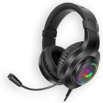 سماعة محيطي راس للالعاب H260 RGB من ريدراجون مع ميكروفون، سلكية، متوافقة مع Xbox one، نينتندو سويتش، بلاي ستيشن 4، بلاي ستيشن 5، اللاب توب، نينتيندو سويتش متعدد الألوان