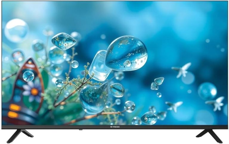 فريش شاشة تلفزيون جوجل ذكية 40 بوصة FHD - تصميم بدون اطار، HDR10، جوجل بلاي مدمج، تحكم صوتي، بلوتوث، 3 HDMI، صوت دولبي (40MF435G)
