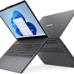 لابتوب لينوفو ايديا باد رفيع3 15IRH10 بمعالج انتل كورi5-13420H ورام 16 جيجابايتDDR5 وهارد SSD 512جيجابايت وشاشة15.3 بوصةIPS وبطاقة رسومات انتلUHD ونظام دوس مع شنطة وماوس WL310 83K100FLED، رمادي لونا