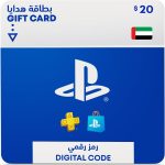 بطاقة شحن شبكة بلاي ستيشن 20 دولار | حساب بي اس ان الامارات العربية المتحدة [رمز رقمي]