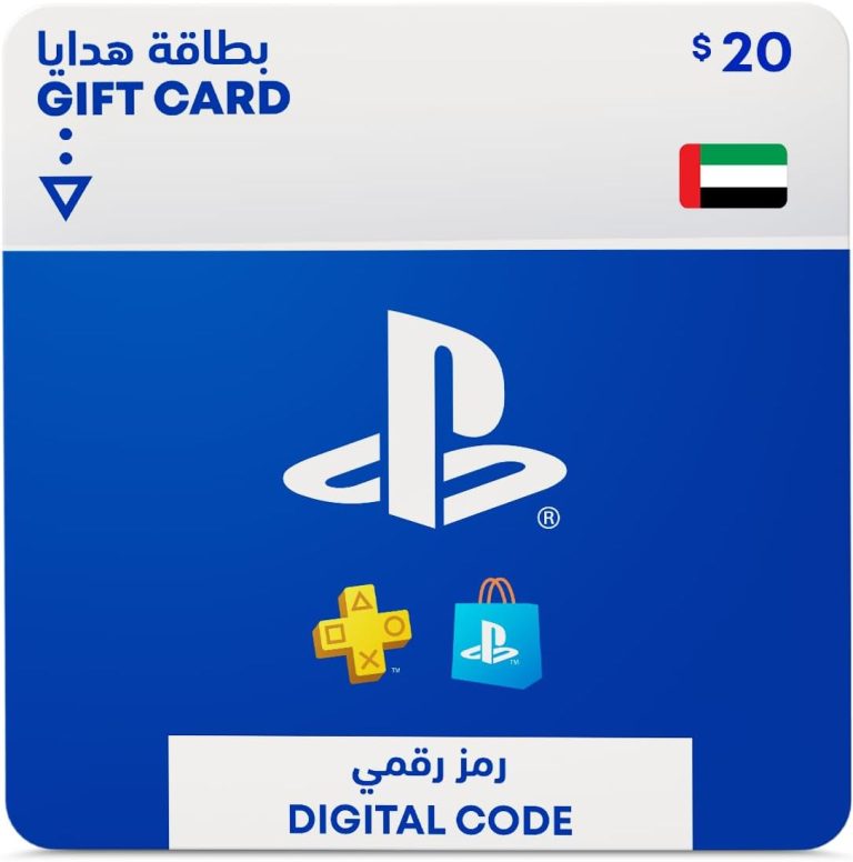 بطاقة شحن شبكة بلاي ستيشن 20 دولار | حساب بي اس ان الامارات العربية المتحدة [رمز رقمي]