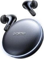 Oraimo SpaceBuds 2 AI Smart Wireless Earbuds (OTW-631) – Next-Gen Bluetooth V6.0 In-Ear Headphones with Advanced Active Noise Cancelling (ANC), Up to 45 Hours Playtime & Type-C Charging – Space Gray