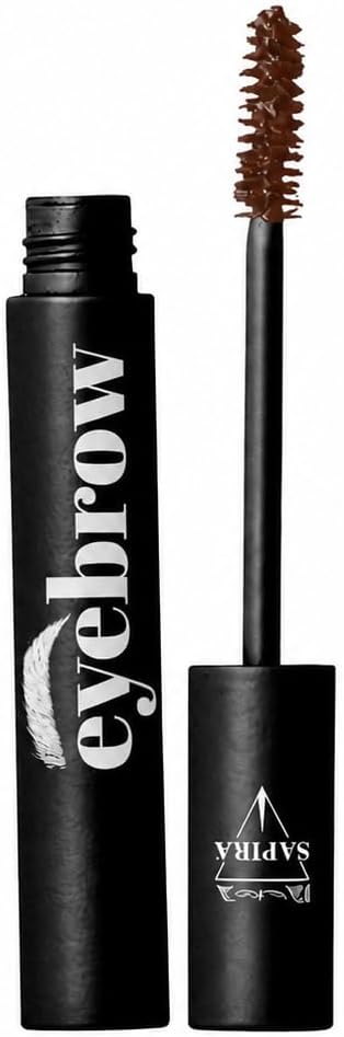51RUOSMmuaL._AC_SL1254_.jpg Safira Eyebrow Mascara, Brown, with Biotin and Vitamin E, Natural Look, Long-Lasting, 5ML