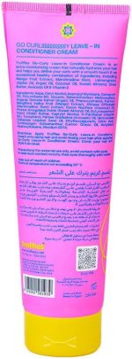 كريم من تروفلز جو كيرلي للشعر المجعد سعة 250 مل مرطب للشعر مع خاصية ليف ان وتعريف التجعيدات ومقاومة التطاير - الصورة 2