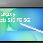 تاب سامسونج جالاكسي S10 اف اي شبكة الجيل الخامس 5G 10.9 بوصة WUXGA و12 جيجا/256 جيجا 8000 مللي امبير في الساعة 45 وات اندرويد 15، لون رمادي