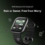 ساعة ذكية ووتش 6 OSW-807، شاشة لمس كاملة 2.04 بوصة، مكالمات بلوتوث 5.3، تتبع معدل ضربات القلب ومراقبة تشبع الأكسجين في الدم والتوتر، أكثر من 105 وضع رياضي، IP68 لمقاومة المياه والغبار من اورايمو، أسود - الصورة 9