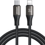 كابل من جويروم بطول 1.2 متر نوع USB ولايتنينغ متوافق مع آيفون وآيباد وأجهزة آبل 8 بن