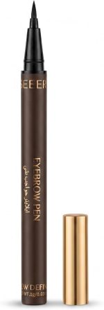 Rose Berry Eyebrow Pen Precise Brow Definer, 1g, 02 Dark | All-Day Wear, Fine Tip Applicator