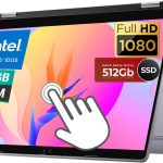 لابتوب لاتيتيود 5310 2 في 1 بشاشة لمس 13.3 بوصة FHD ومعالج انتل كور i5-10210 وذاكرة RAM 16GB وSSD 512GB وكيبورد امريكي وويندوز 10 برو (مجدد) من ديل