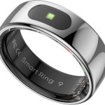 cardoO Smart Ring – AI Health & Gesture Control Smart Ring | 5ATM Waterproof | Heart Rate, SpO₂, Sleep, Stress Tracking | Bluetooth 5.2 | Up to 7 Days Battery Life (Silver, 10)