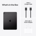 ⁦ابل ايباد برو 13 انش (M5) 512GB: شاشة الترا ريتينا XDR، كاميرا امامية 12 ميجابكسل/كاميرا خلفية 12 ميجابيكسل، ماسح ليدار، واي فاي 7 مع ابل N1، بطارية تدوم طوال اليوم - اسود⁩ - الصورة ⁦6⁩