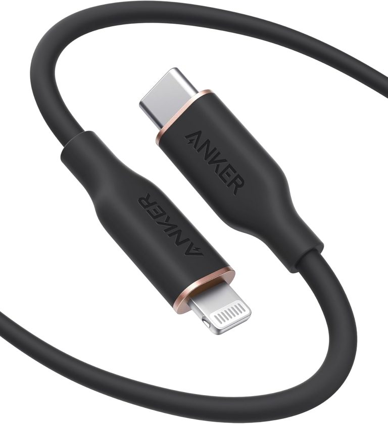 كابل من أنكر بطول 1.83 متر نوع USB متوافق مع آيفون 12 وآيباد إير وإيربودز