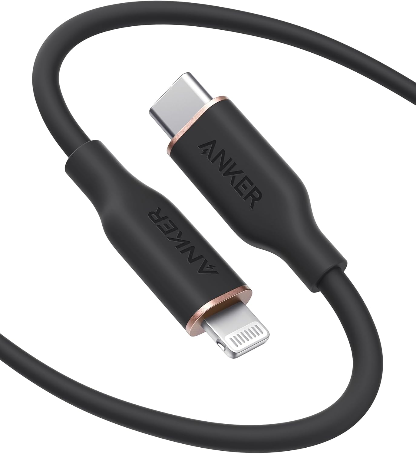 61H3u4lvD0L._AC_SL1500_.jpg كابل من أنكر بطول 1.83 متر نوع USB متوافق مع آيفون 12 وآيباد إير وإيربودز