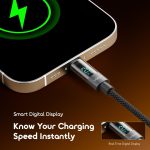 ⁦كابل من أورايمو بطول 1.2 متر نوع USB-C متوافق مع سمارتفون وتابلت ولابتوب⁩ - الصورة ⁦4⁩