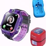ساعة أطفال ذكية Nabi Z7 GPS Smart Watch for Kids – تتبع الموقع GPS، شاشة ملونة HD، ألعاب تعليمية، مقاومة للماء والصدمات، بطارية طويلة العمر، للأولاد والبنات،