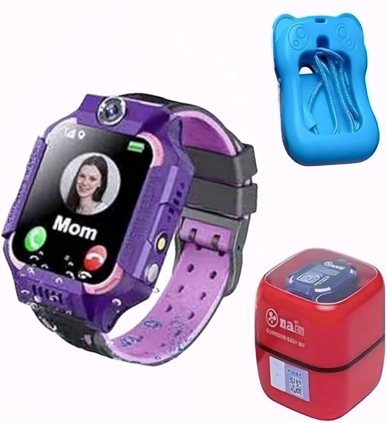ساعة أطفال ذكية Nabi Z7 GPS Smart Watch for Kids – تتبع الموقع GPS، شاشة ملونة HD، ألعاب تعليمية، مقاومة للماء والصدمات، بطارية طويلة العمر، للأولاد والبنات،