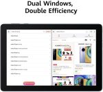 ⁦تابلت هواوي ميت باد T10 يتميز بشاشة عالية الدقة HD‏ 9.7 بوصة، وكيرين 710A، و2 جيجابايت + 32 ومكبر مزدوج، واي ام يو اي 10.1، وواي فاي، لون ديب سي بلو، بلوتوث⁩ - الصورة ⁦6⁩