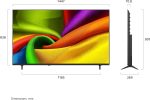 ⁦تلفزيون نانو ذكي NU84 بدقة 4K UHD مقاس 65 بوصة بتقنية الذكاء الاصطناعي مع جهاز تحكم عن بعد سحري نظام تشغيل ويب او اس 26 إصدار 2026 من ال جي⁩ - الصورة ⁦2⁩