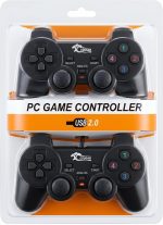 ⁦COUGAR-EGY USB Wired Gamepad for PC and Laptop, Dual Analogue Controller, Black, 2 Pack, Model 2082⁩ - الصورة ⁦3⁩