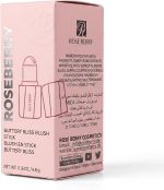 Rose Berry Buttery Bliss Blush Stick, 4.8g, Shade 01 Love Cake | Stick Format - الصورة 2