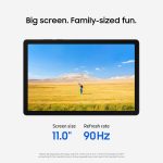 سامسونج تابلت جالكسي ايه 11 بلس بذاكرة RAM 6GB وسعة تخزين 128GB واداء محسن وبطارية طويلة الامد وسعة تخزين كبيرة وشاشة كبيرة ومكبرات صوت دولبي اتموس بمساعدة الذكاء الاصطناعي ورفيع وخفيف وكفالة لمدة - الصورة 5
